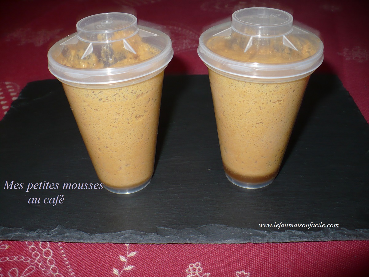 Recette Mousse au café - Le fait maison facile