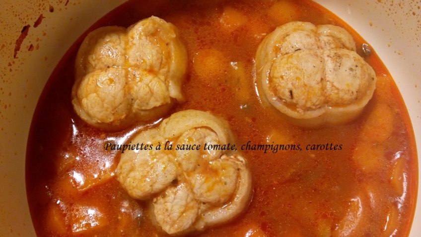 Paupiettes De Veau à La Sauce Tomate Dans évolu Cook