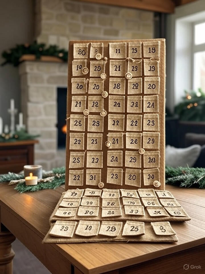 Découvrez nos idées créatives pour fabriquer un calendrier de l'Avent original et personnalisé, parfait pour célébrer Noël de façon unique et magique.