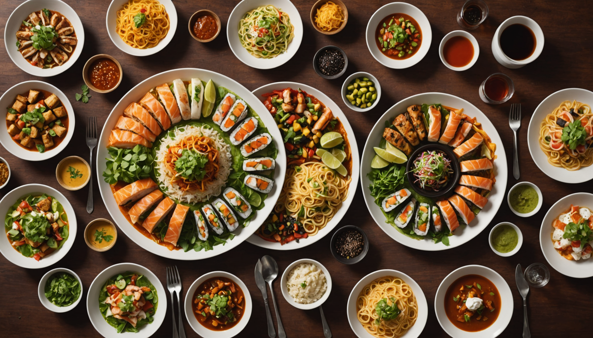 découvrez la cuisine fusion, un voyage gourmand où les saveurs du monde s'unissent et s'enrichissent pour créer des plats innovants et savoureux.