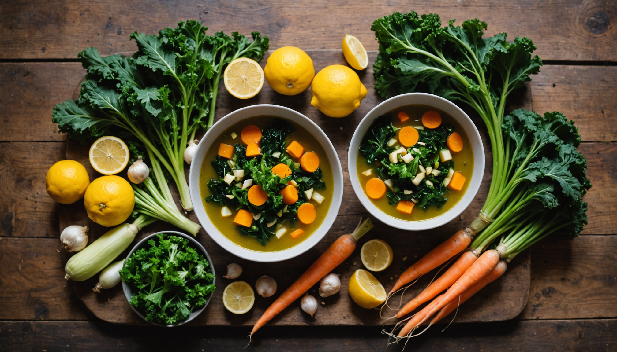 découvrez les meilleurs ingrédients pour préparer une soupe détox réconfortante, idéale pour purifier votre corps et réchauffer vos soirées d'hiver.