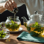 découvrez les bienfaits du thé vert à la menthe, un élixir naturel qui revitalise votre corps et votre esprit, idéal pour une routine quotidienne de bien-être.