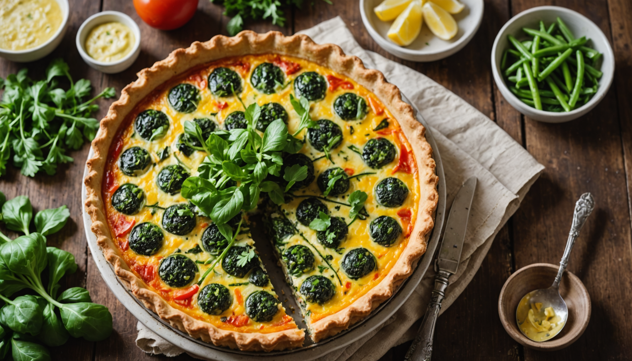 découvrez comment sublimer une quiche aux légumes verts pour un printemps gourmand, alliant saveurs fraîches et bienfaits nutritifs pour un repas sain et délicieux.