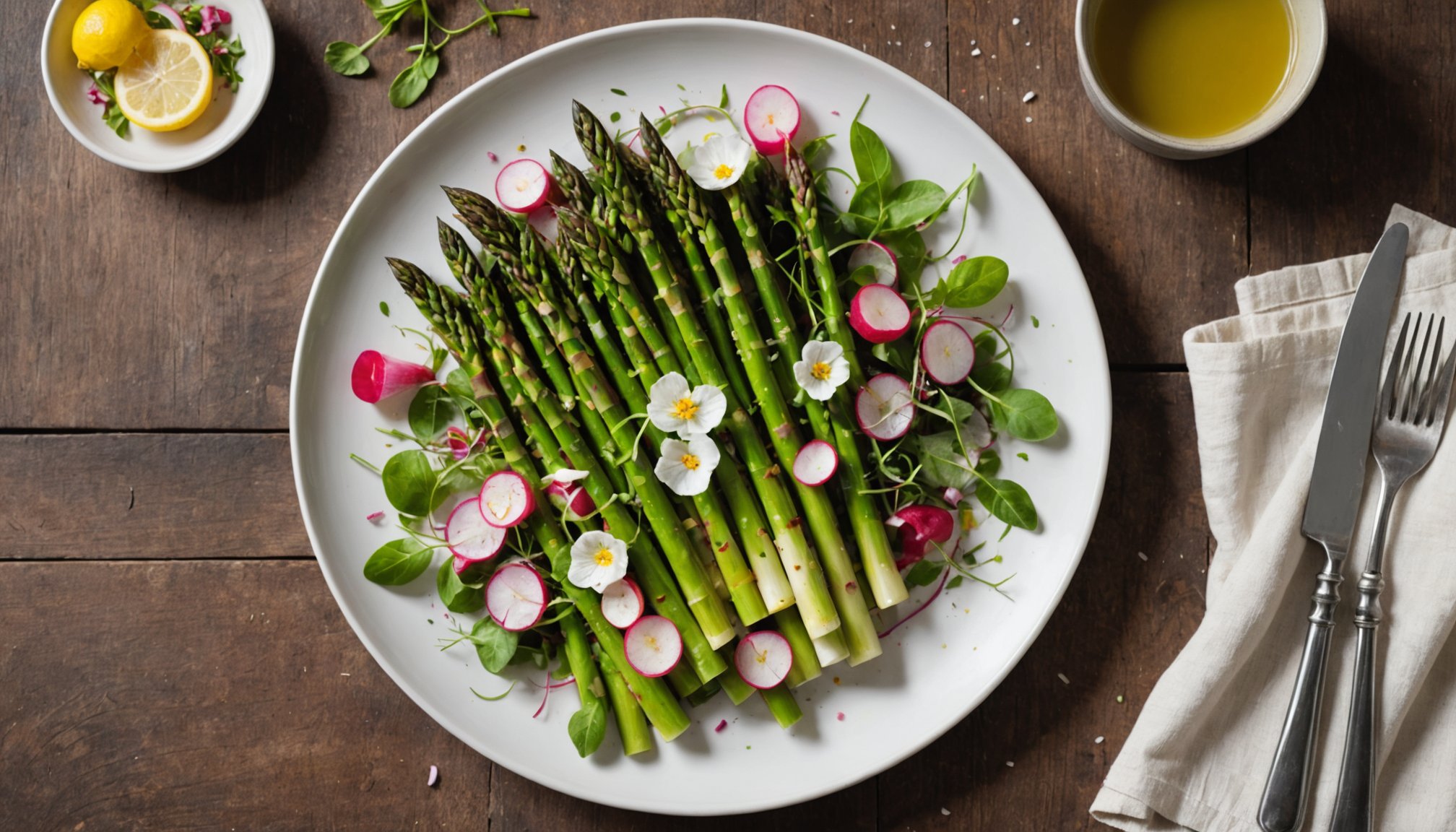 découvrez les bienfaits printaniers de la salade d'asperges, une recette fraîche et saine qui allie saveurs délicates et apport nutritionnel optimal.
