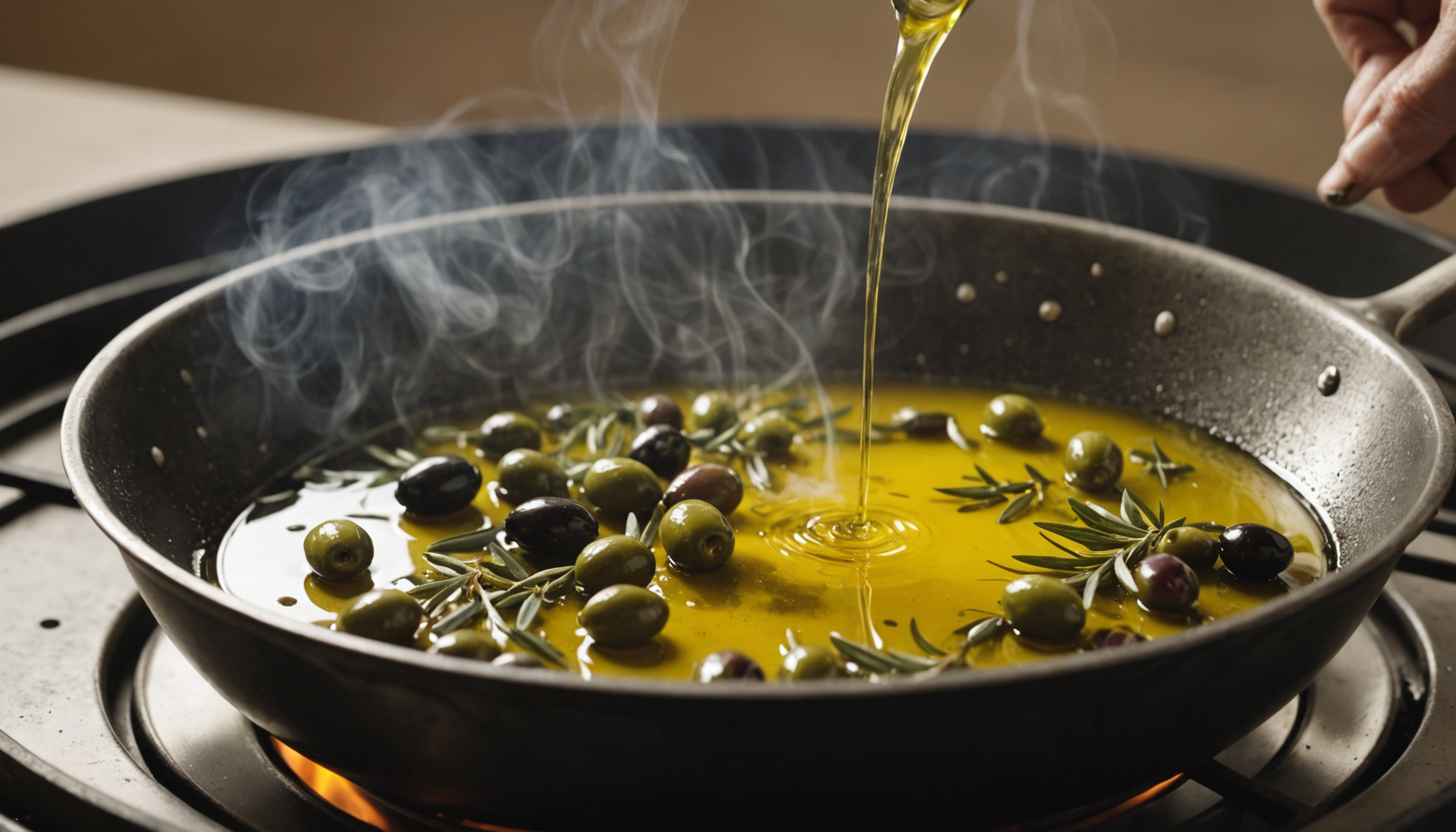 découvrez les 5 aliments à ne pas cuisiner avec de l'huile d'olive pour préserver leurs saveurs et éviter les mauvaises réactions lors de la cuisson.