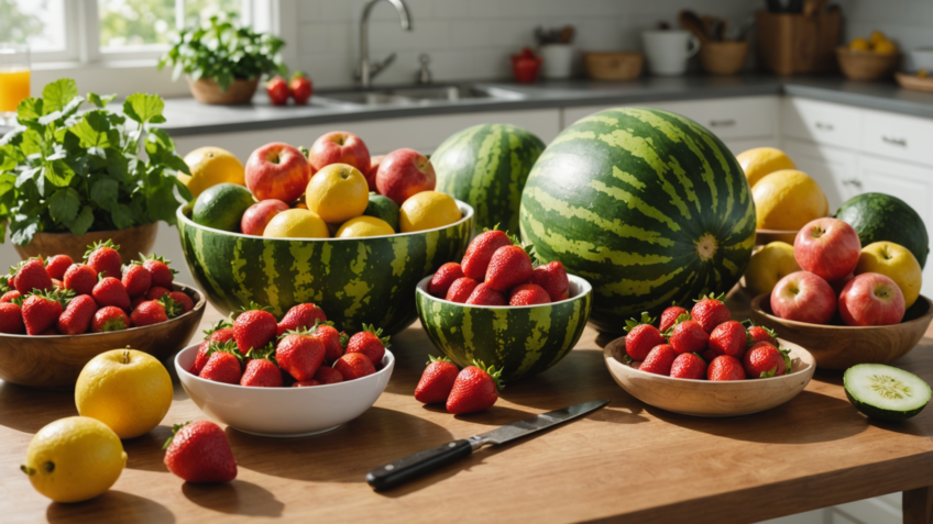 découvrez les meilleurs aliments pour rester frais et bien hydraté lors des journées chaudes. conseils nutritionnels pour affronter la chaleur en toute sérénité.