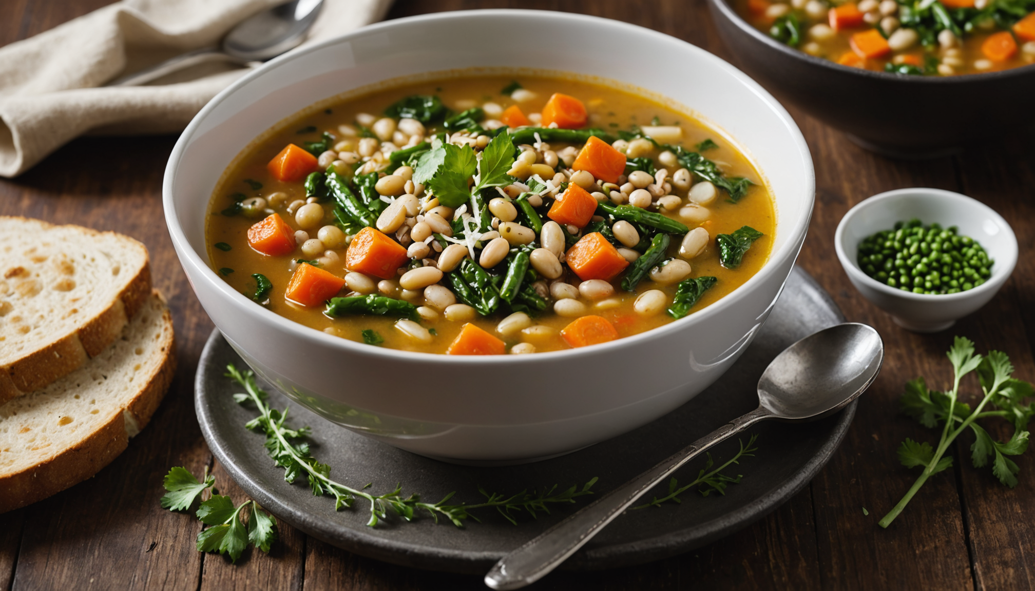 découvrez les ingrédients essentiels pour préparer une soupe saine et savoureuse : légumes, protéines et bonnes graisses pour un bol équilibré.